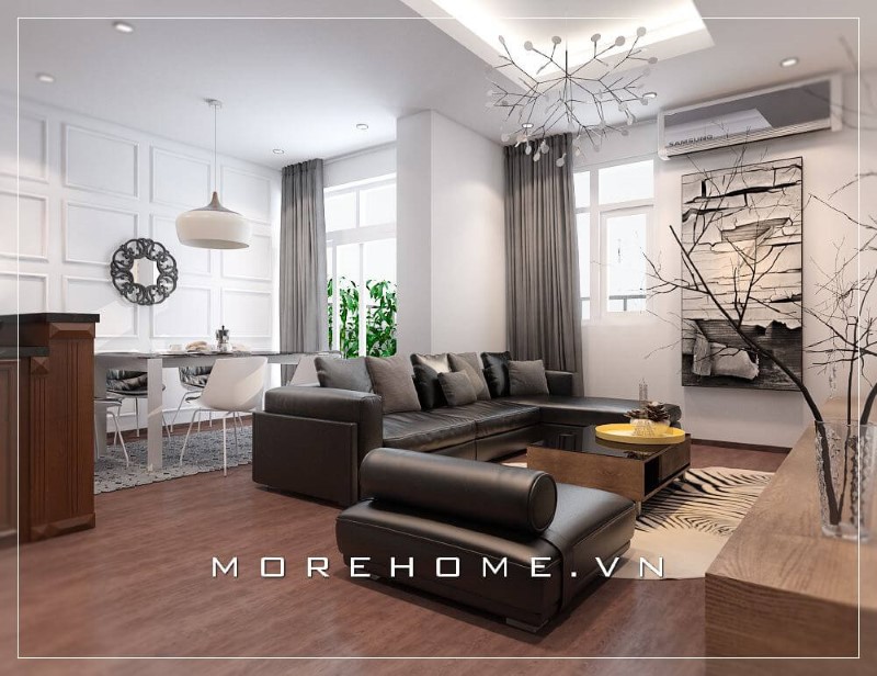 Thiết kế nội thất chung cư hiện đại tại Bắc Giang